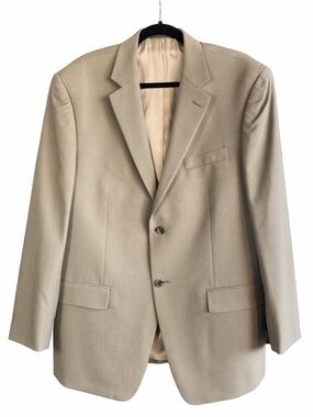 Michael Kors Light Beige Two-Button Sport Coat